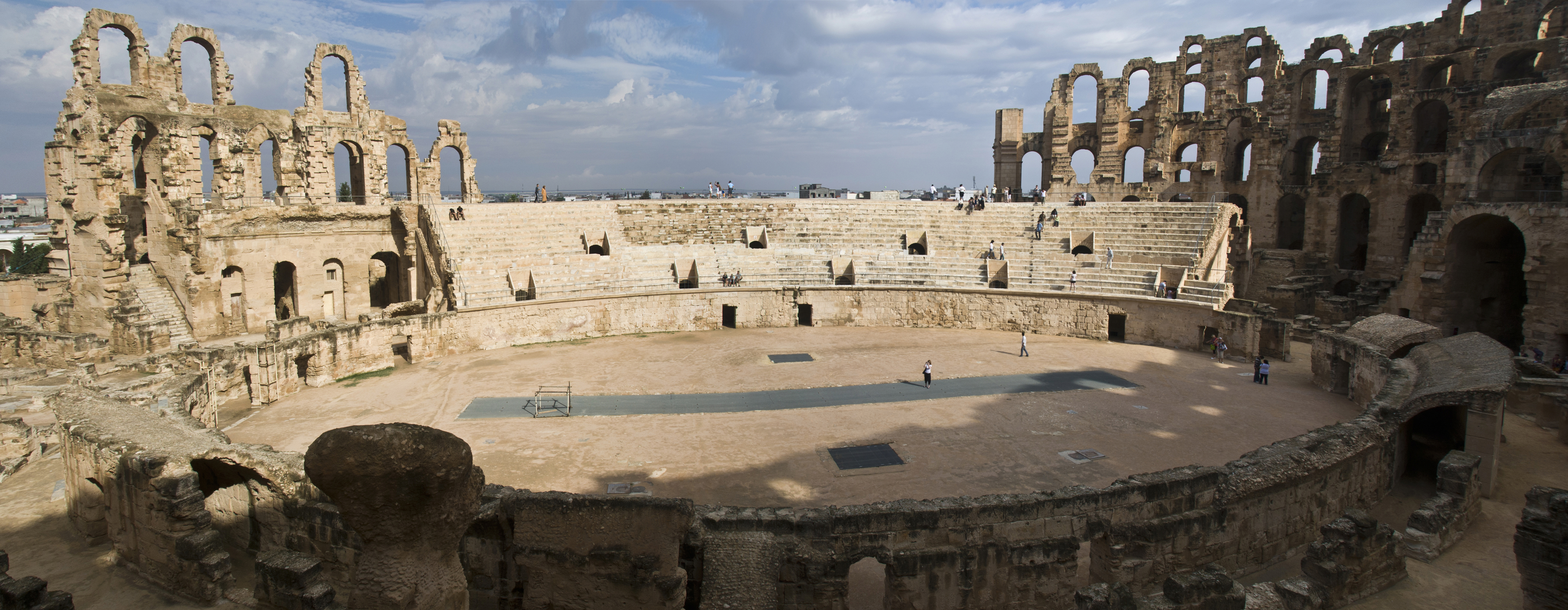 El Jem - drittgrösstes römisches Amphitheater der Welt